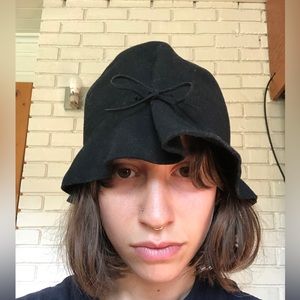 NWT vintage Nine West wool hat